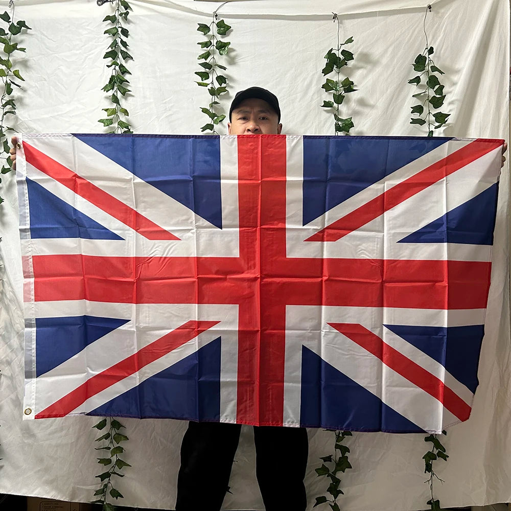 TIKI FLAG UK flags 60x90cm 90x150cm England country State Flag United Kingdom National Brand flag great Britain banner